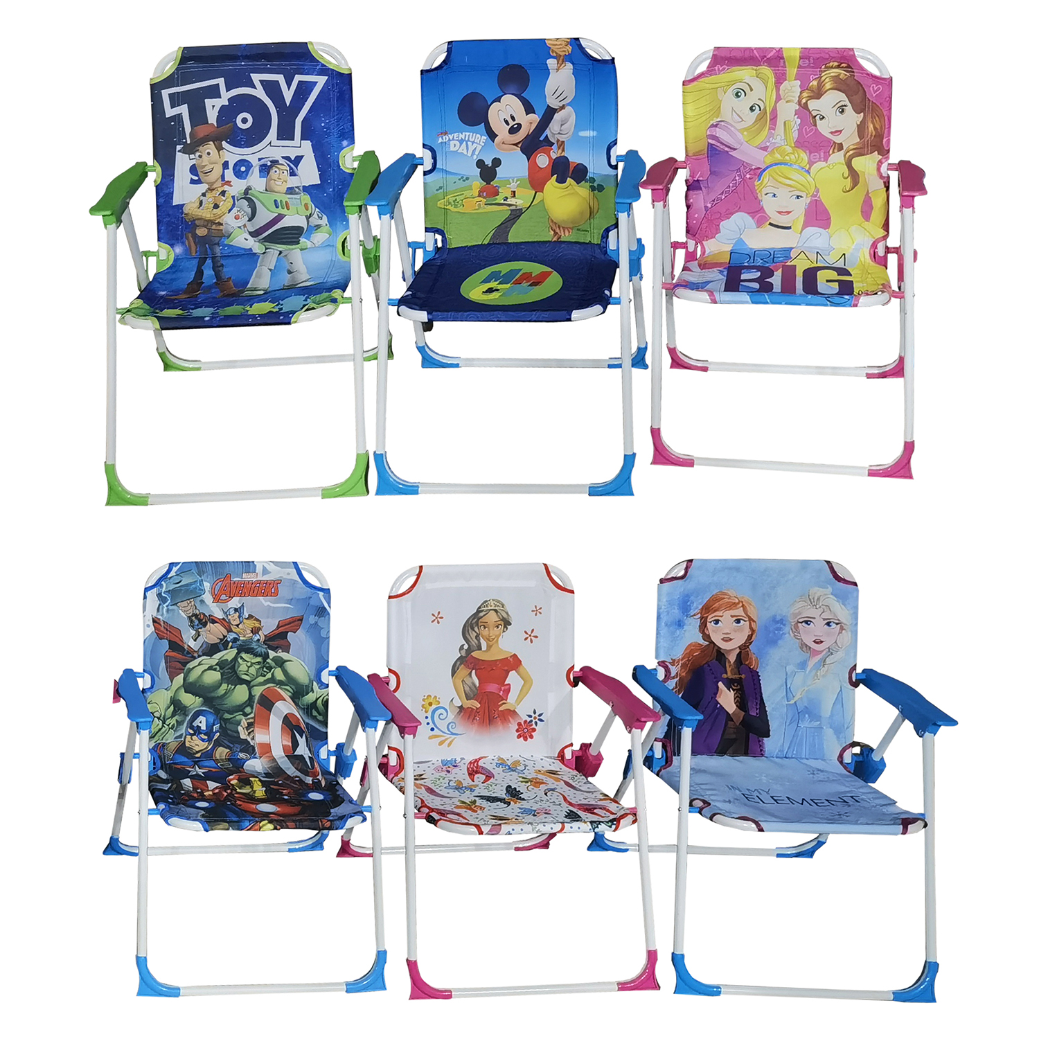 Paw Patrol Kids Folding Patio Chair Wood Metal Paw Patrol Kids