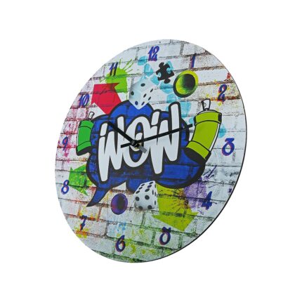 ΡΟΛΟΙ ΤΟΙΧΟΥ 'WOW' ΜΕ ΓΚΡΑΦΙΤΙ ΠΟΛΥΧΡΩΜΟ MDF Φ33.8X2CM