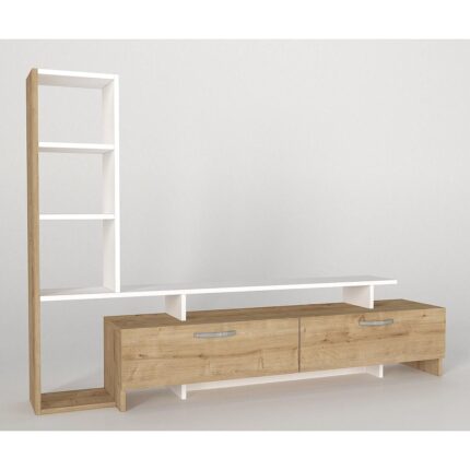 Composition KENTUCKY Sapphire / White Particleboard 168x30x120cm
