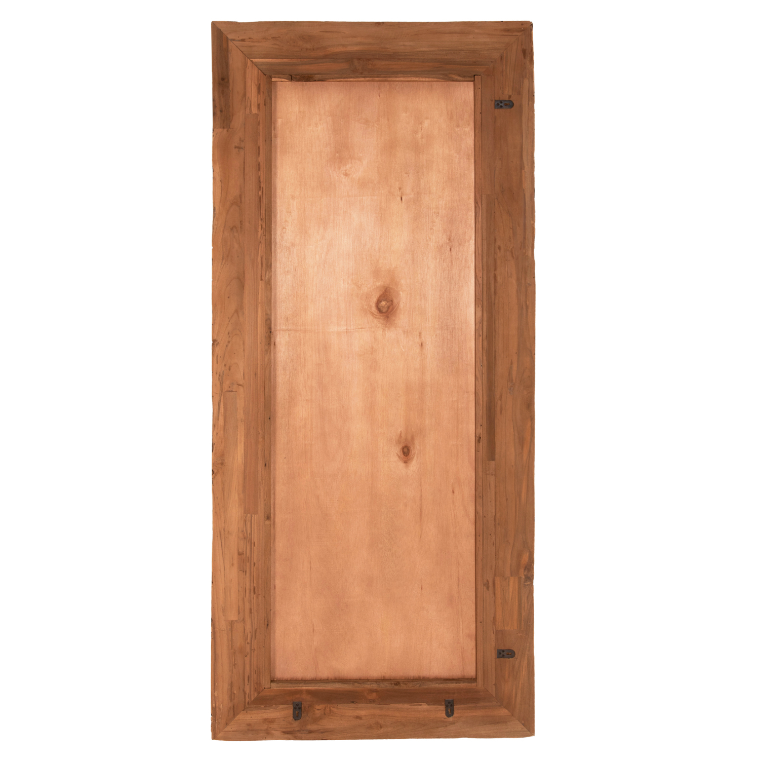A mirror, teak, metal and faceted glass, 1950/60s. Mirrors