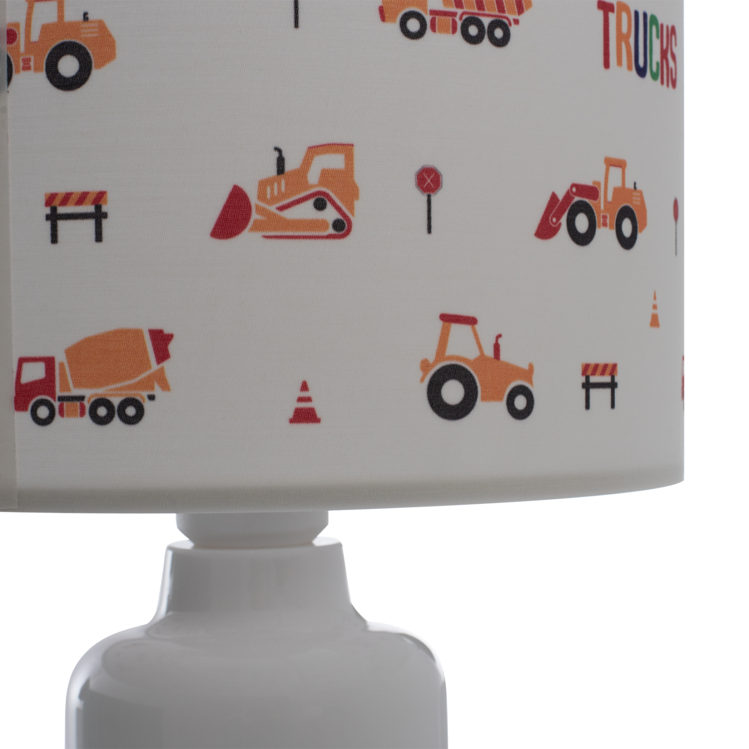 TABLE LAMP BALOO KID'S ROOM FABRIC CYLINDRICAL 
