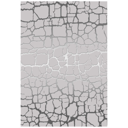 HM7675.19 160X230cm, JOSIANE, grey-silver carpet, fringes