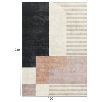 JOSIANE HM7675.32-160X230cm, beige with fringes