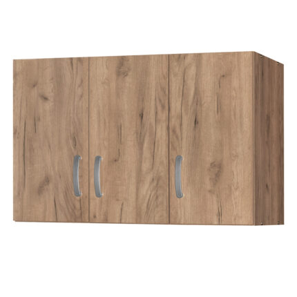Cabinet Zelia pakoworld 3 doors oak 90x42x60cm
