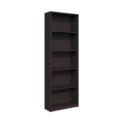Max pakoworld bookcase in anthracite shade 58x23x170cm