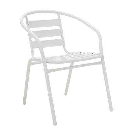 Vergo-Tade pakoworld dining table white metal Φ60x70cm