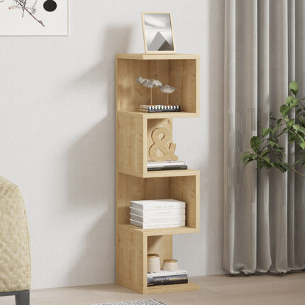 Floor-standing shelf Pratel pakoworld in oak 25x27x95cm