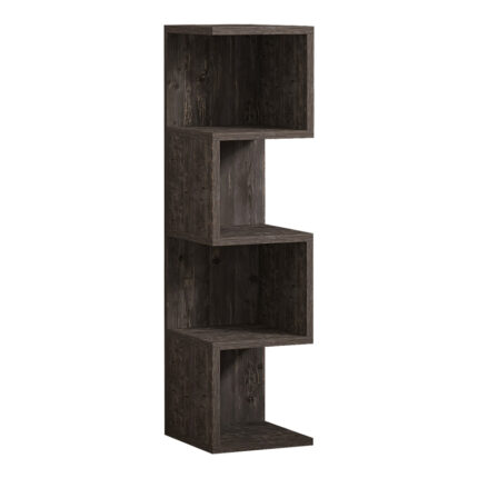 Floor-standing shelf Pratel pakoworld in dark walnut 25x27x95cm