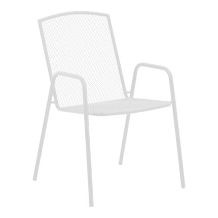 Watson-Pomedon pakoworld dining set 3pcs metal in white shade 70x70x70cm