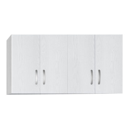Cabinet Zelia pakoworld 4 doors white color 120x42x60cm