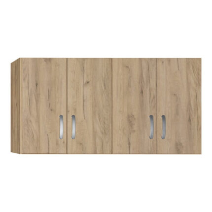 Cabinet Zelia pakoworld 4 doors oak color 120x42x60cm