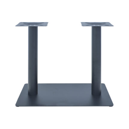 Givosa pakoworld metal table base in black shade 70x40x72cm
