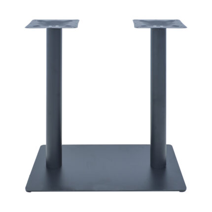 Givosa pakoworld metal table base in black shade 70x40x108cm